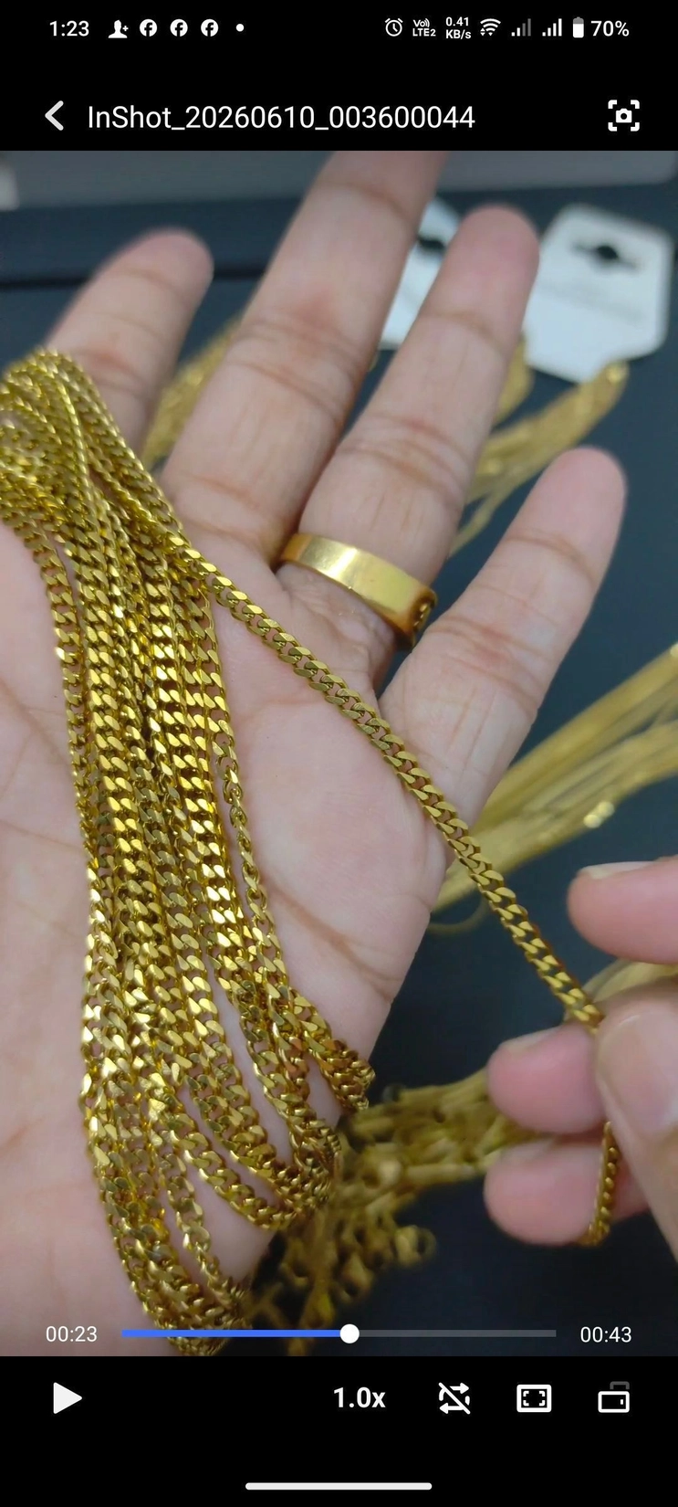 Antitarnish Chain 1pcs