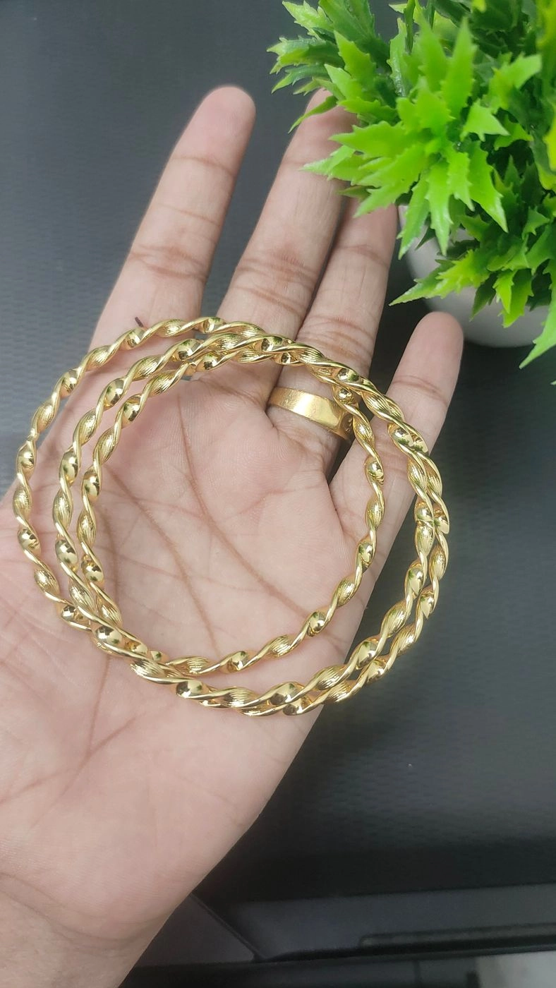 Antitarnish 3pcs Bangle set 2