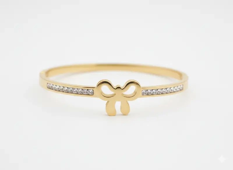 Antitarnish Bow Baby size Bangles