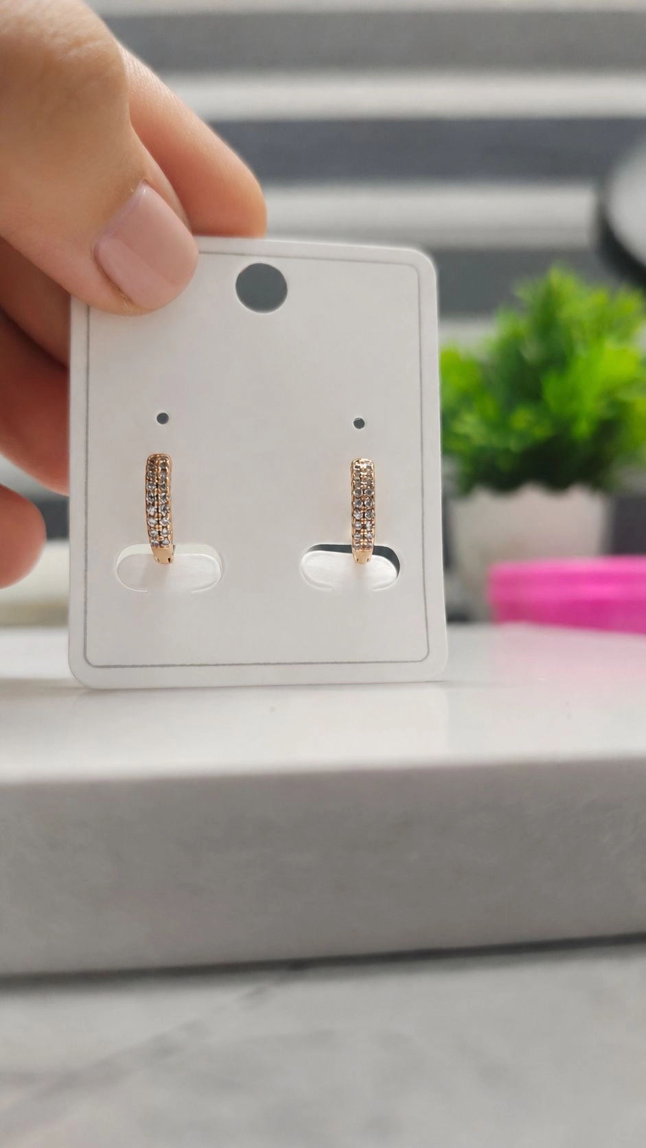 Antitarnish Hoop Earring