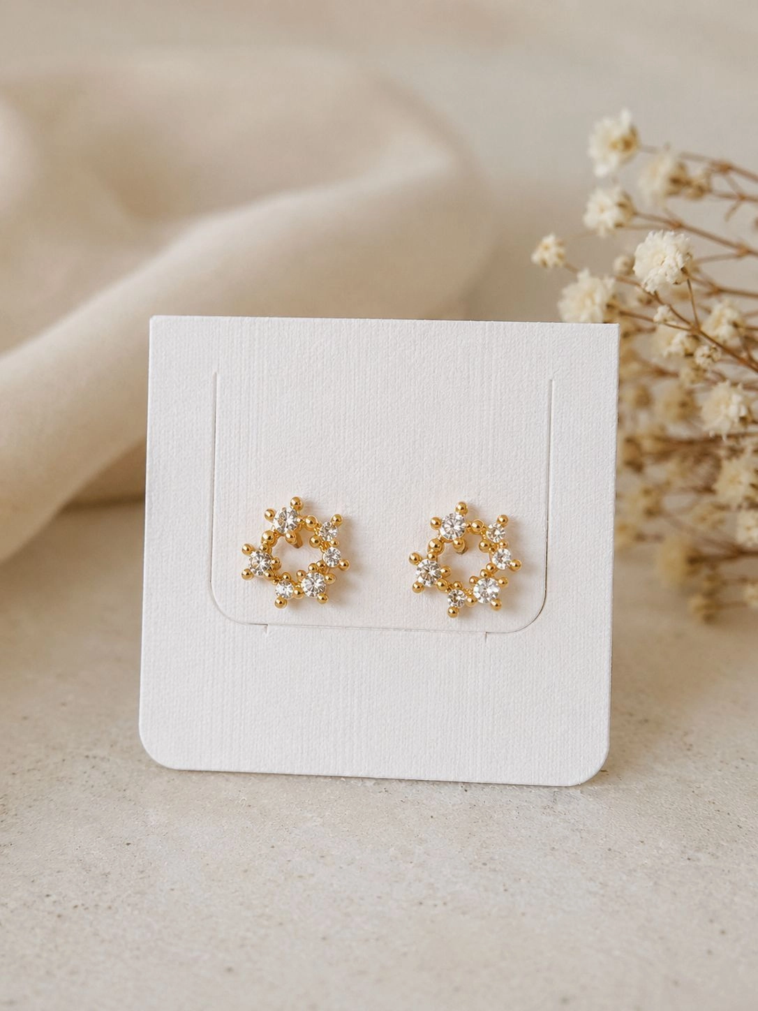 Antitarnish Ball Back earrings