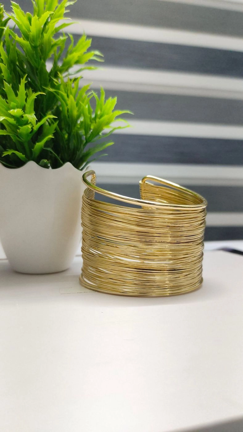 Antitarnish Cuff Bangle 1
