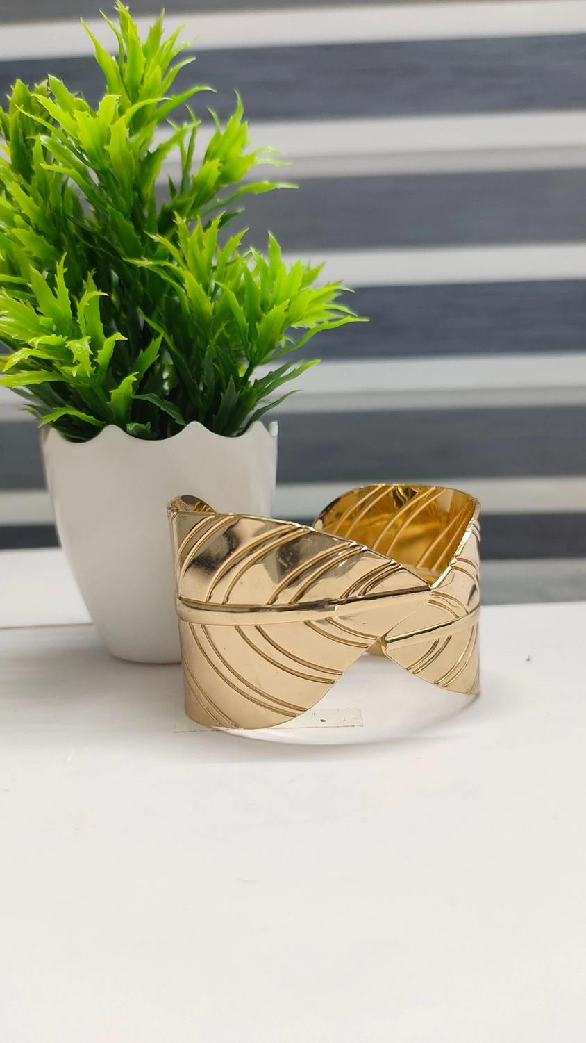 Antitarnish Cuff Bangle 1