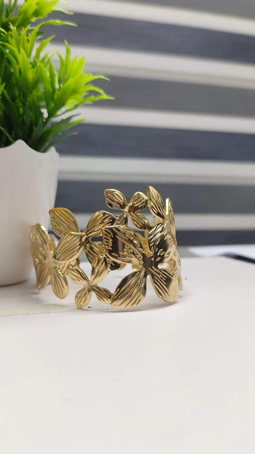 Antitarnish Cuff Bangle 1