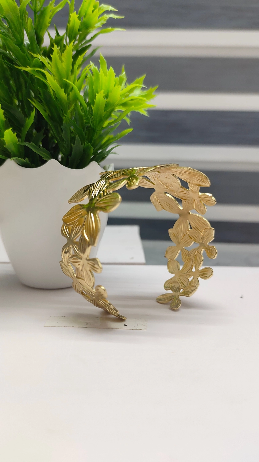 Antitarnish Cuff Bangle 2