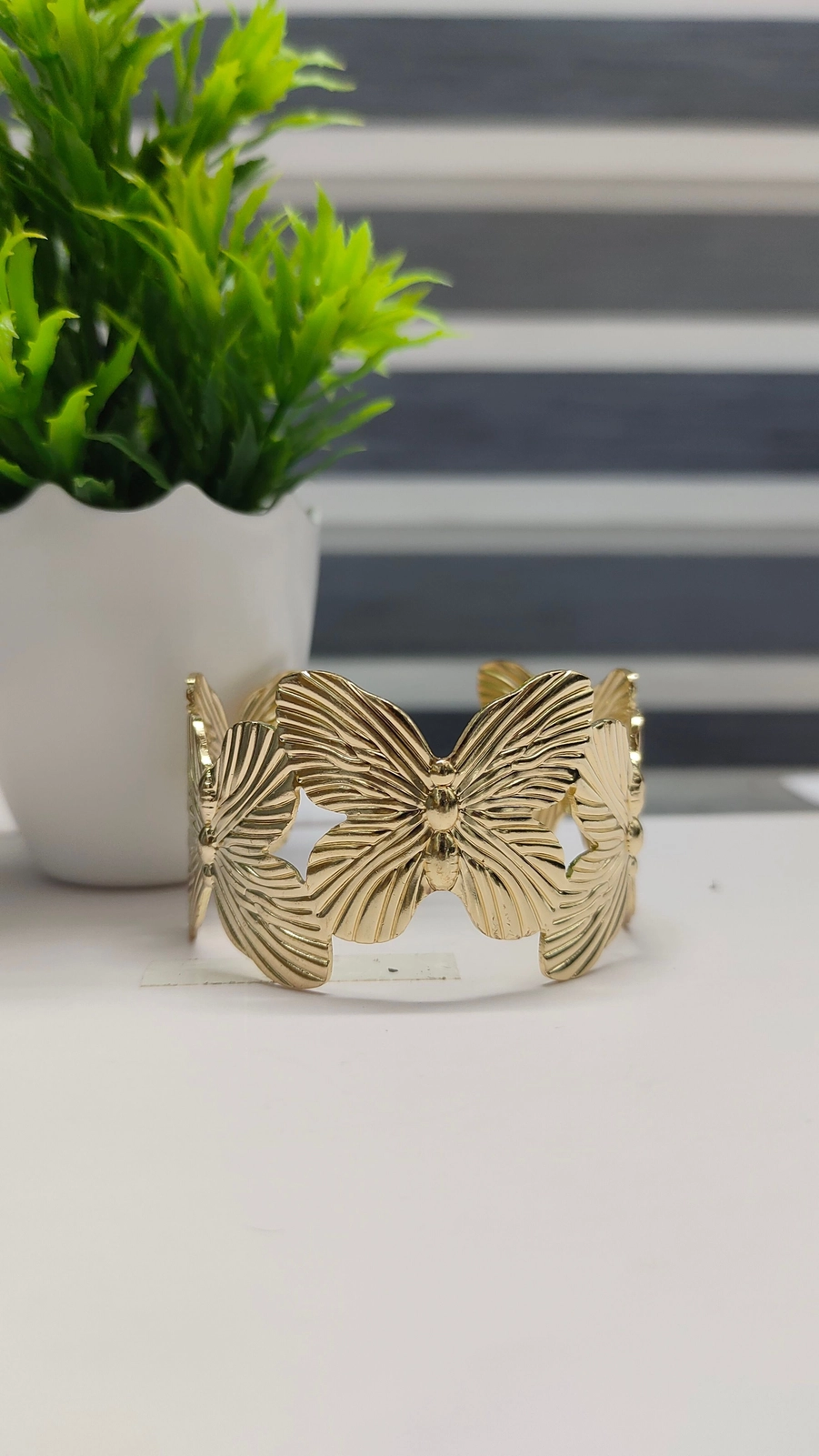 Antitarnish Cuff Bangle 1