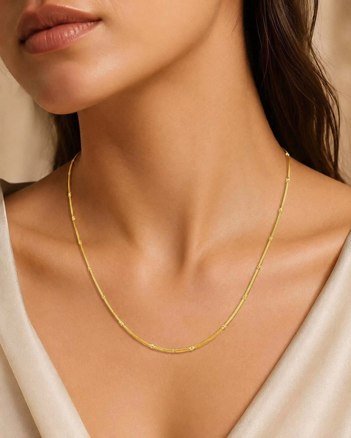 Antitarnish Design Snake Chain