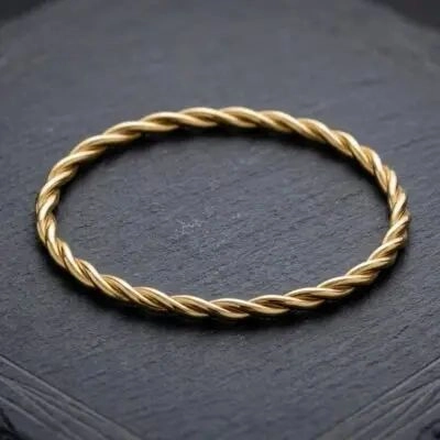 Antitarnish Butterfly Bangle