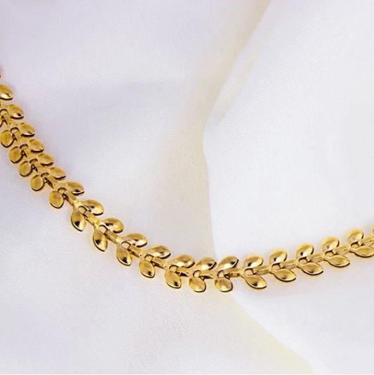 Antitarnish Kids Leaf Anklet 3