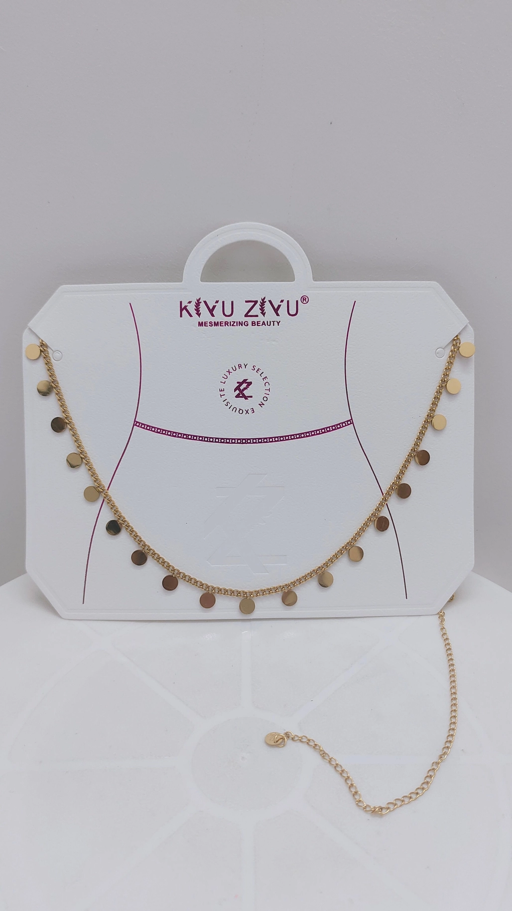 Antitarnish Coin Waist Chain