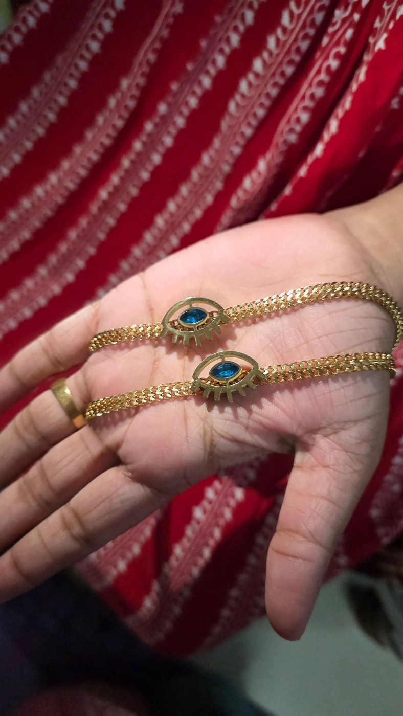 Antitarnish Evileye Necklace AN507 3