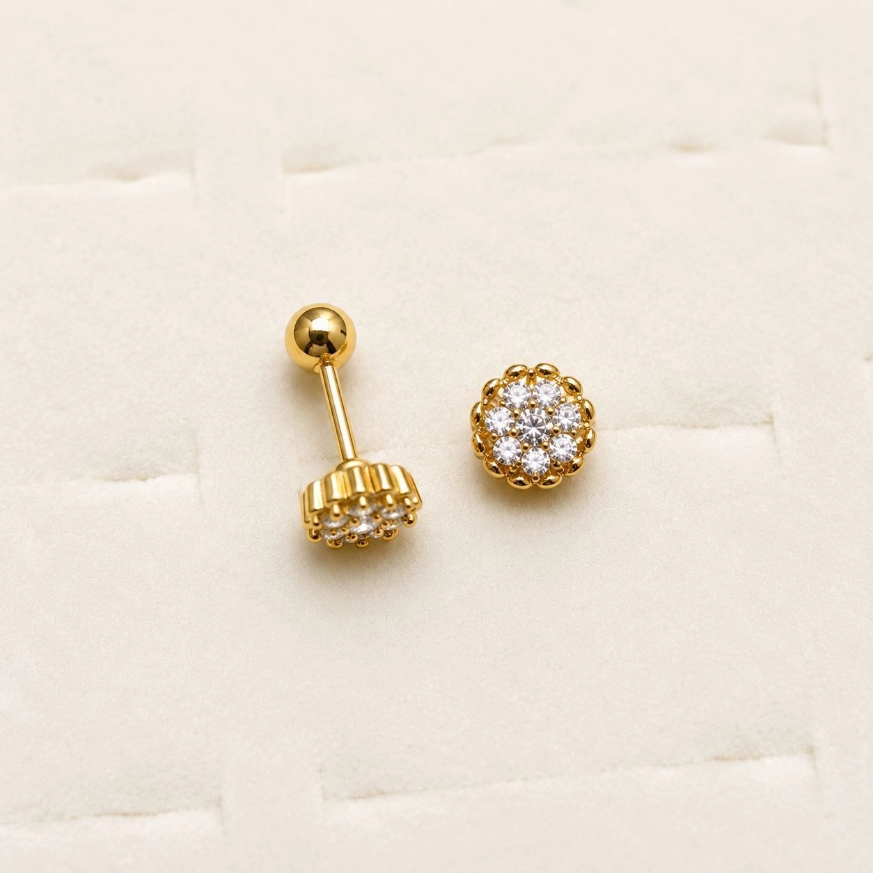 Antitarnish Stud Earrings