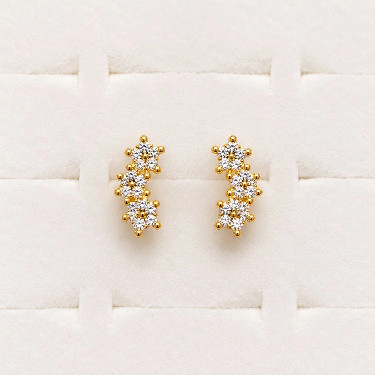 Antitarnish Ball Back Earrings