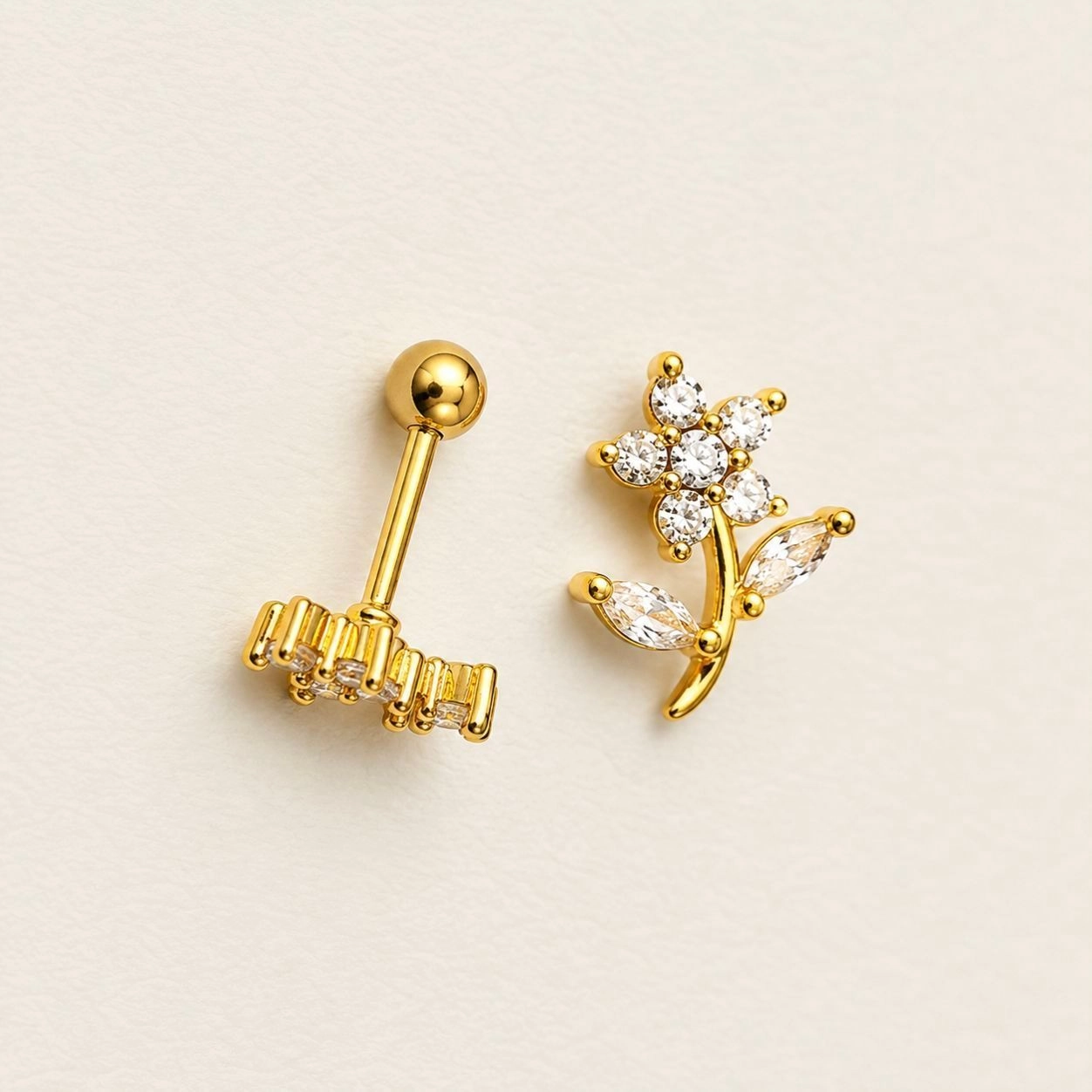Antitarnish Ball Back Earrings