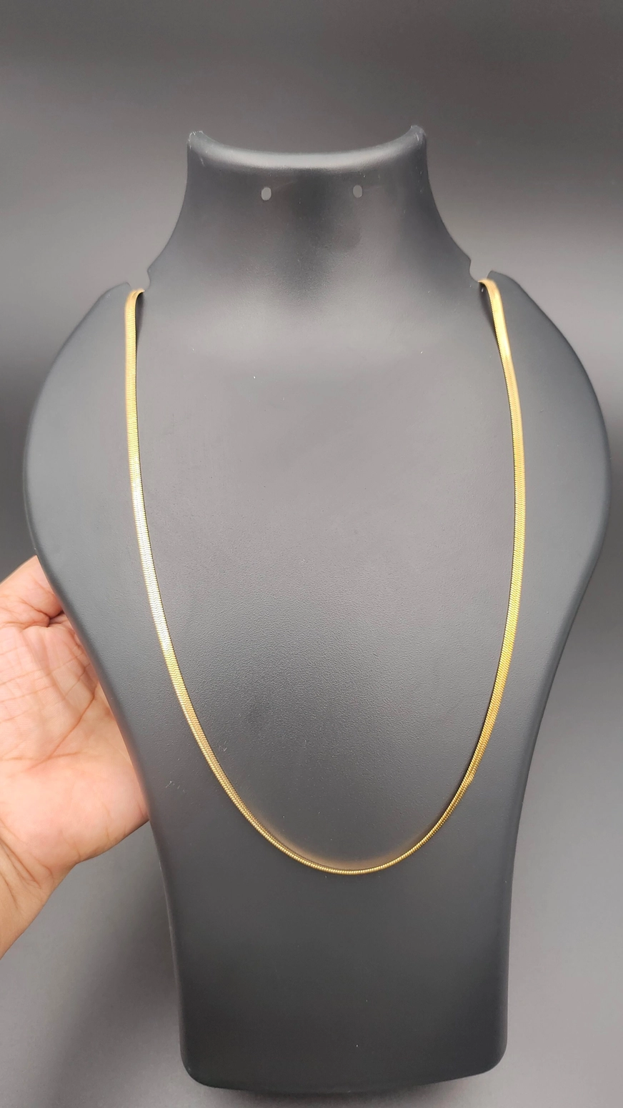 Antitarnish Lengthy snake chainALC10 1