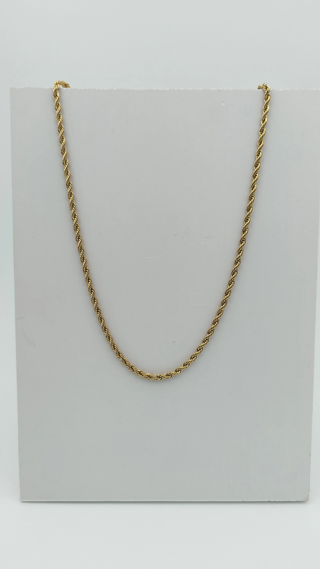 Antitarnish Thick Lengthy Rope Chain ALC12