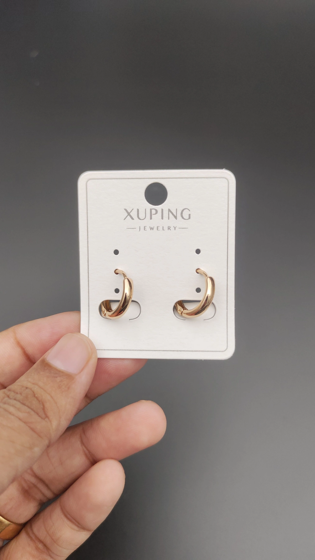 Antitarnish Hoop Earring AE24