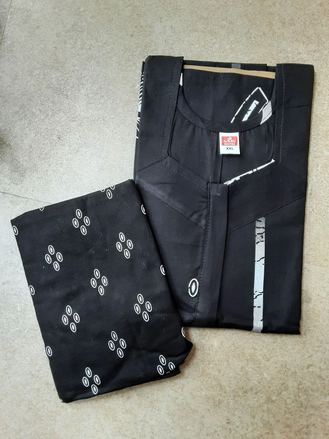 Cotton nighty with dupatta