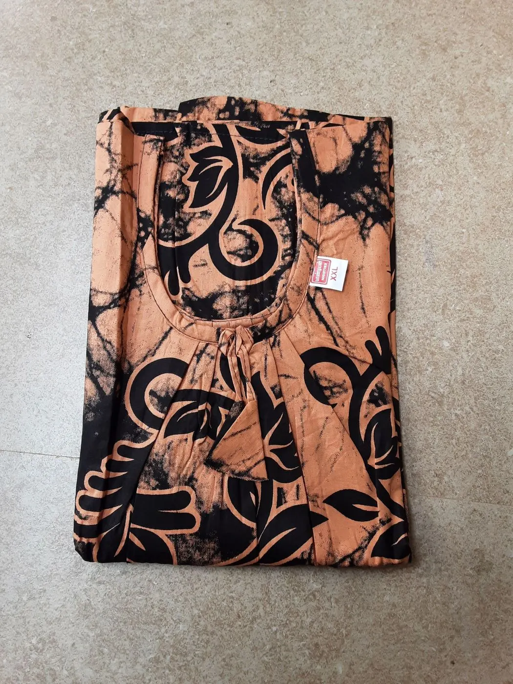 Premium Cotton Nighty with Pocket