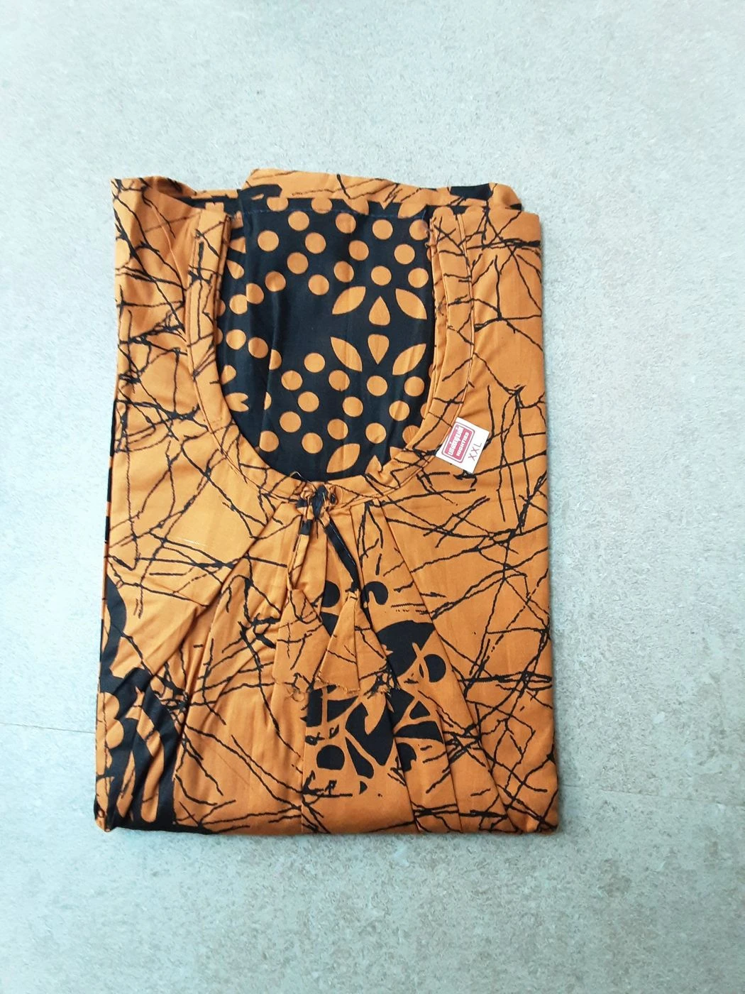 Premium Cotton Nighty with Pocket