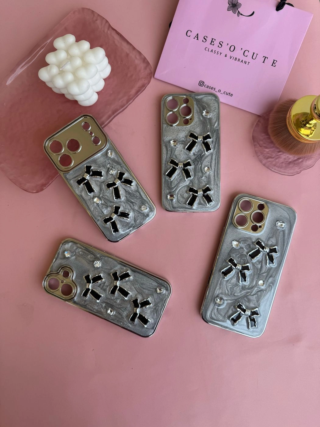 Aesthetic Bow Silver