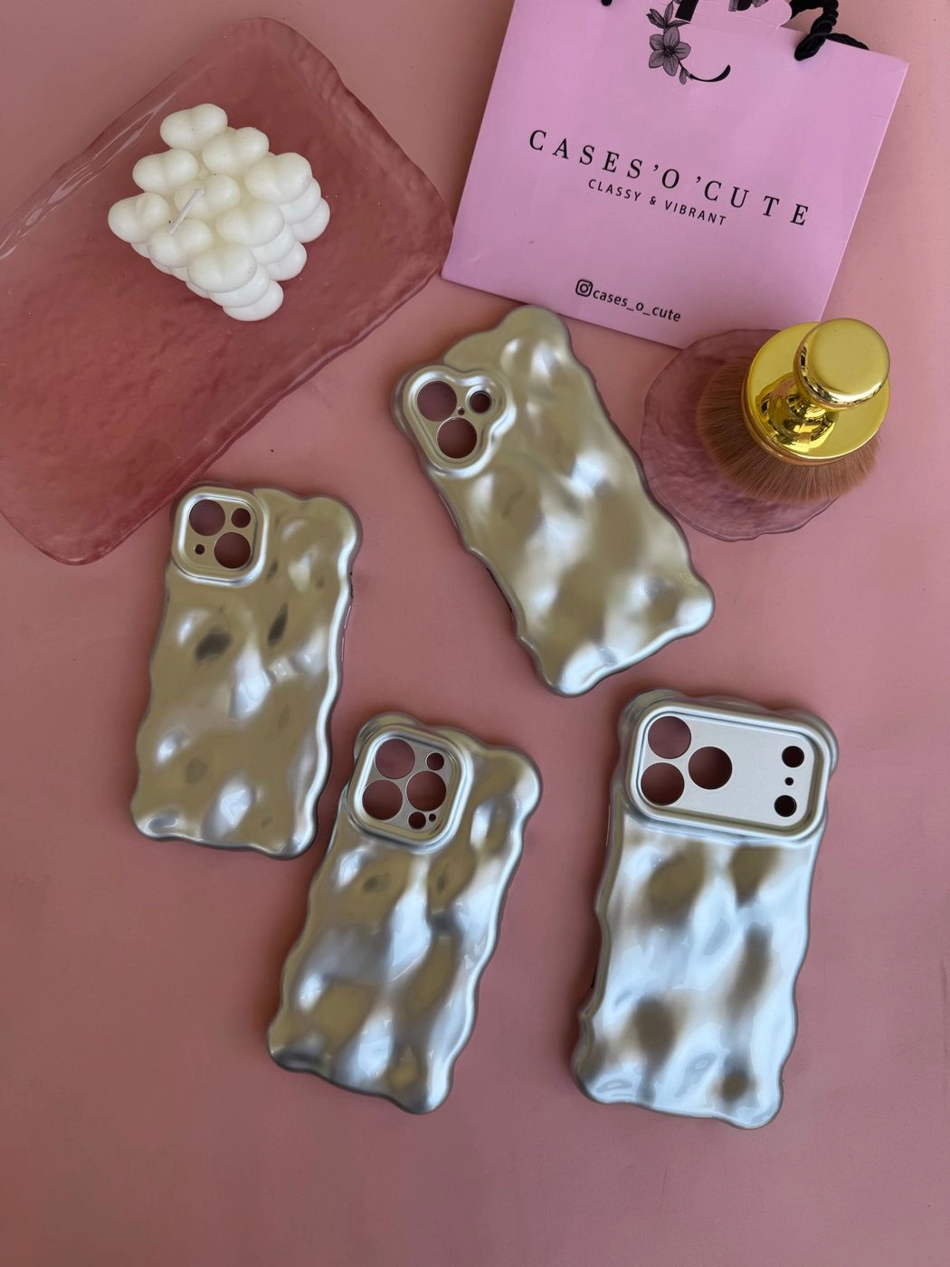 Silver Bubble Case