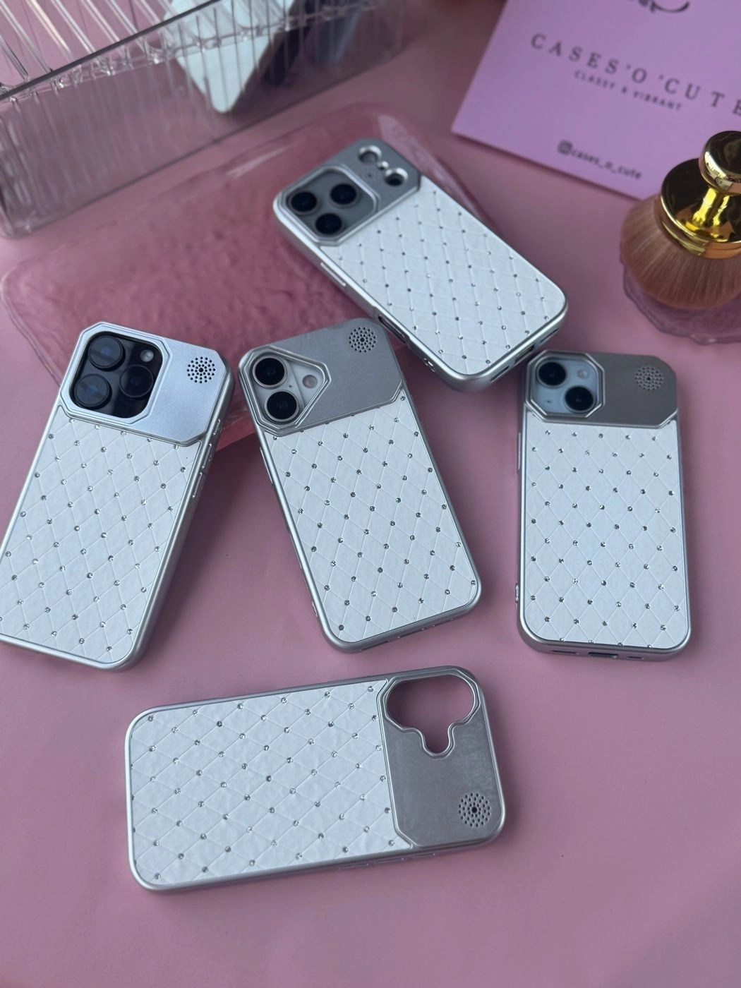 White dots
