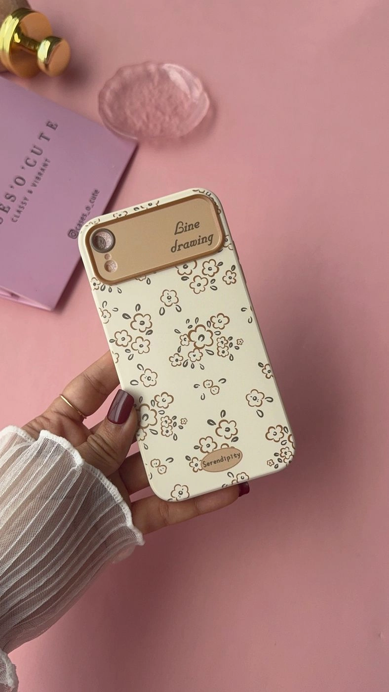 Brown floral