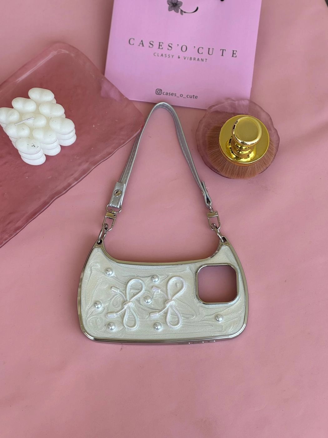 Bow white case