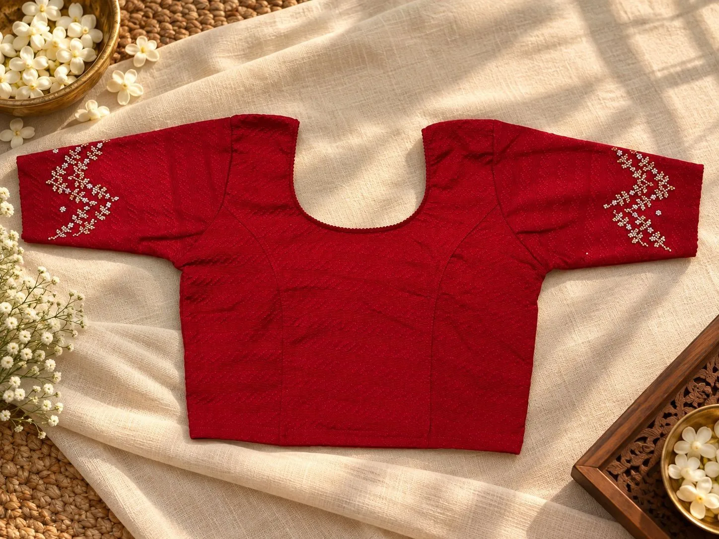 Red Pearl Half Sleeve SS03 2