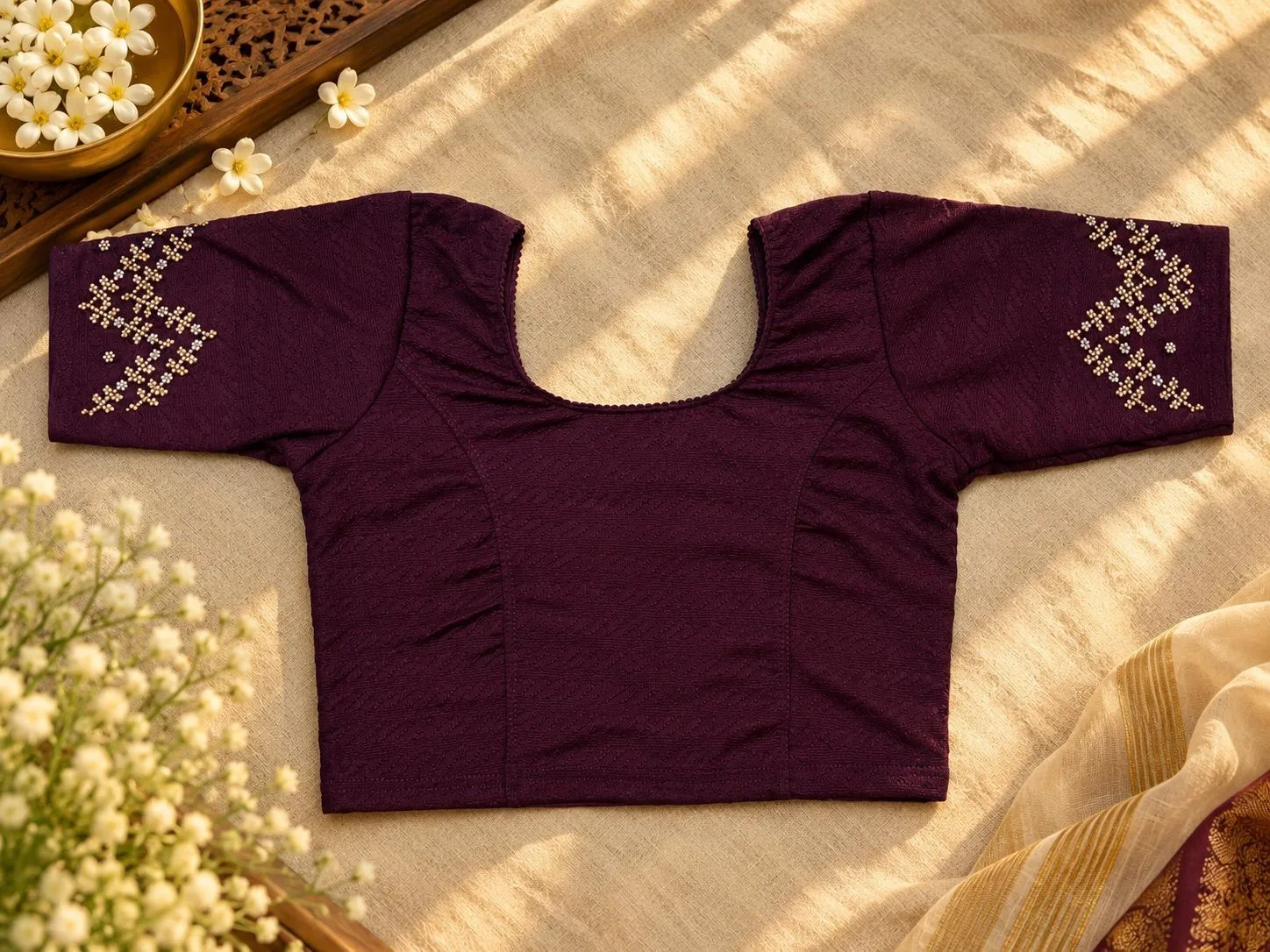Wine Pearl Half Sleeve SS09
