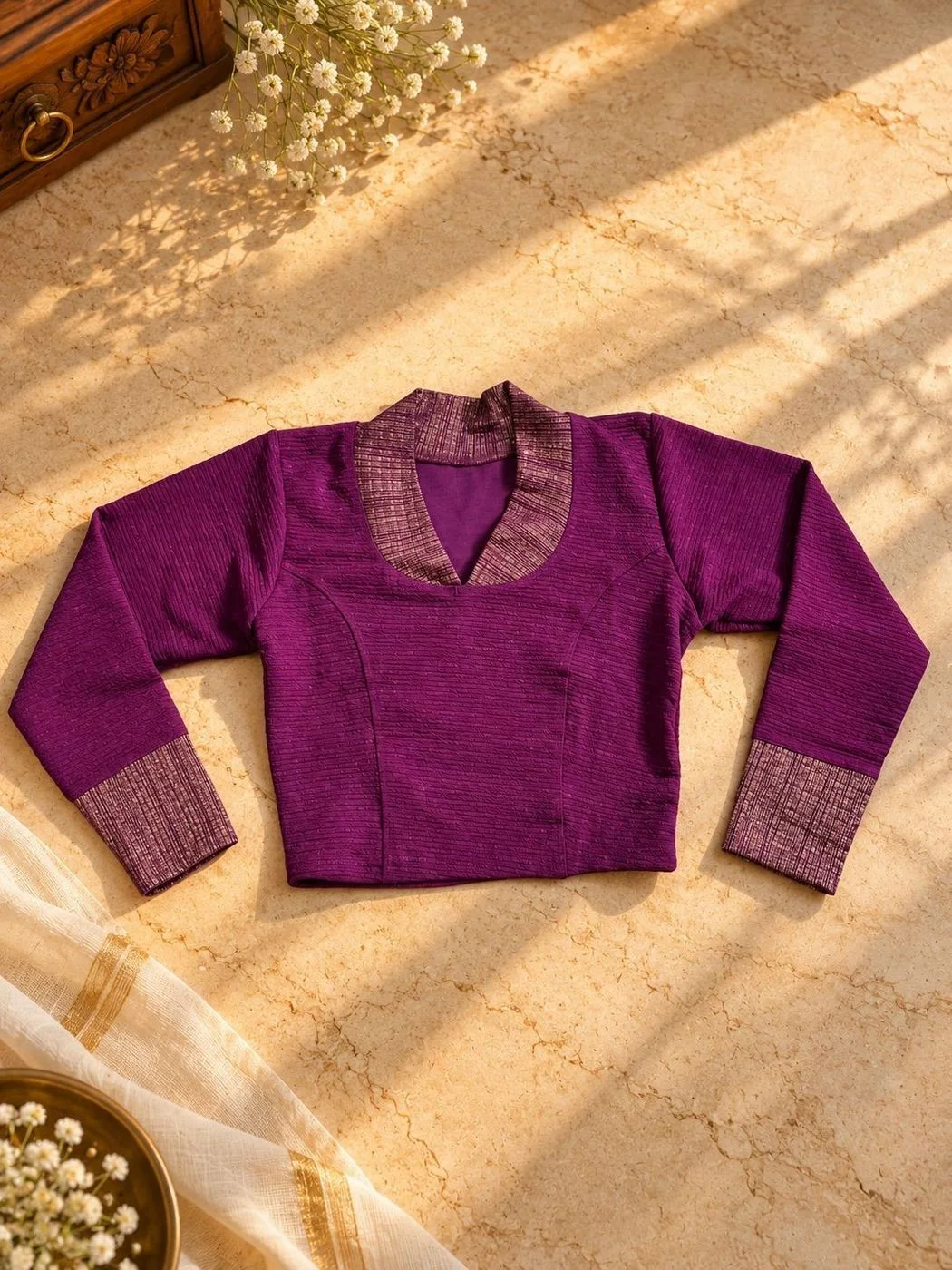Wine Collar Neck SS03 3