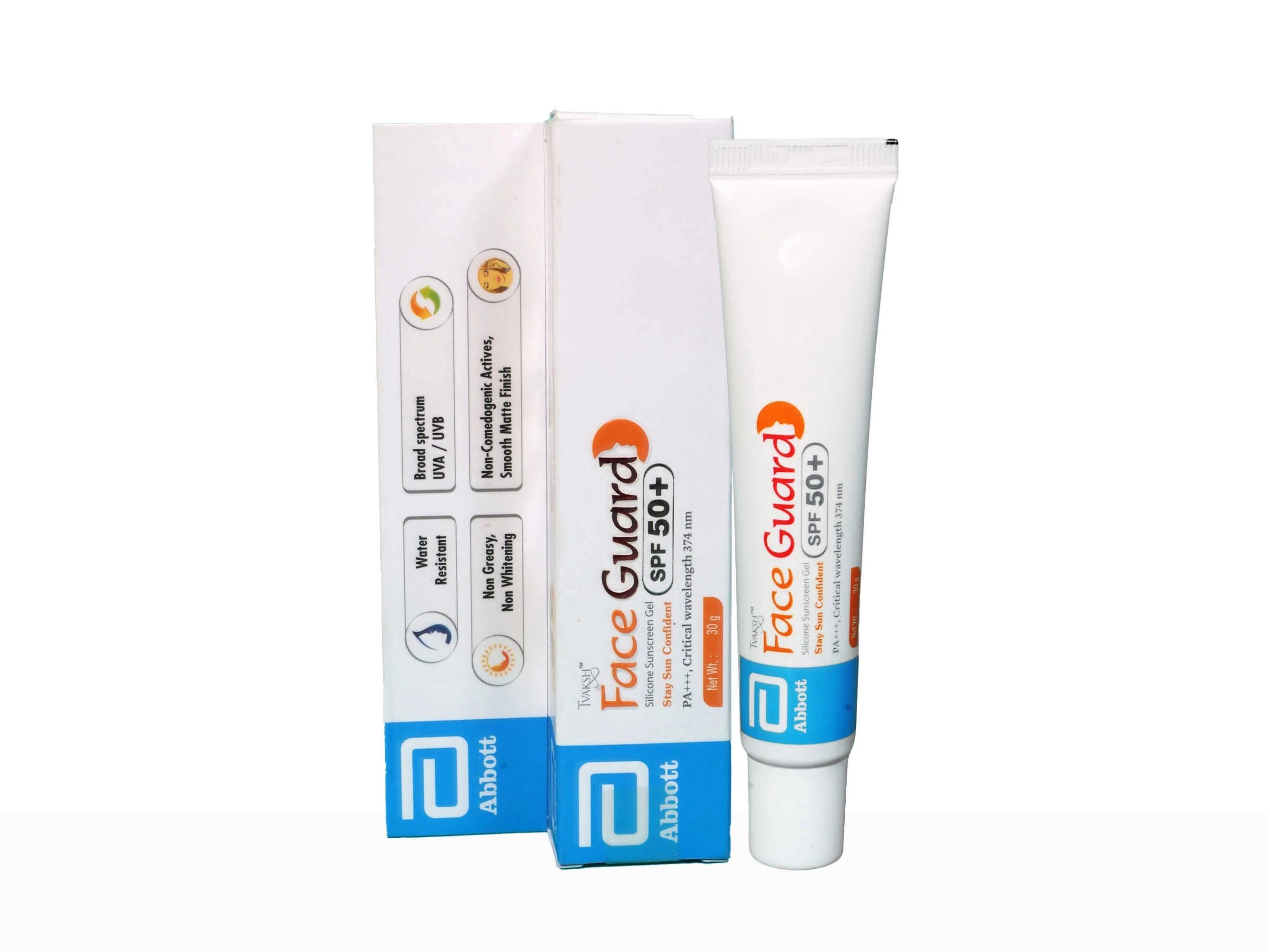 Tvaksh Face Guard Silicone Sunscreen Gel SPF 50+ (30g)