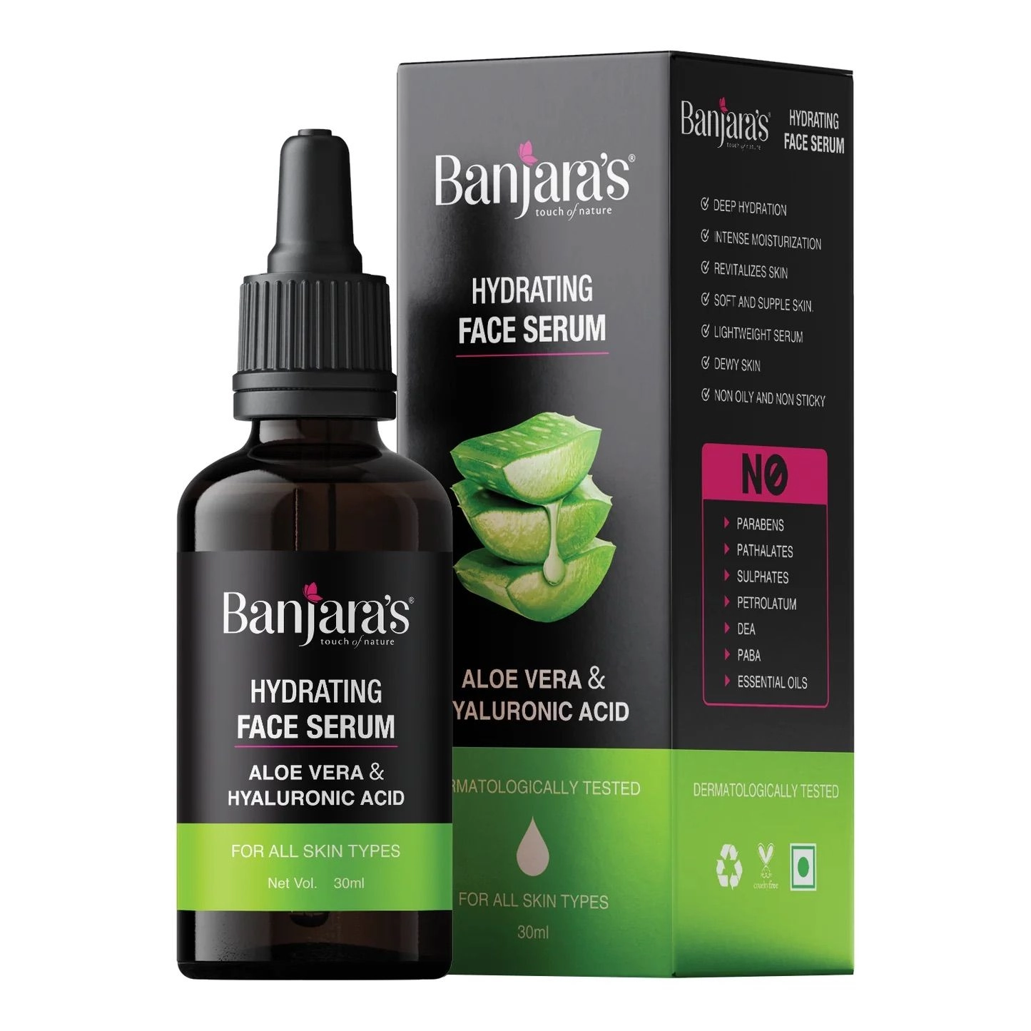 Banjara's Hydrating Face Serum - 30ml 2