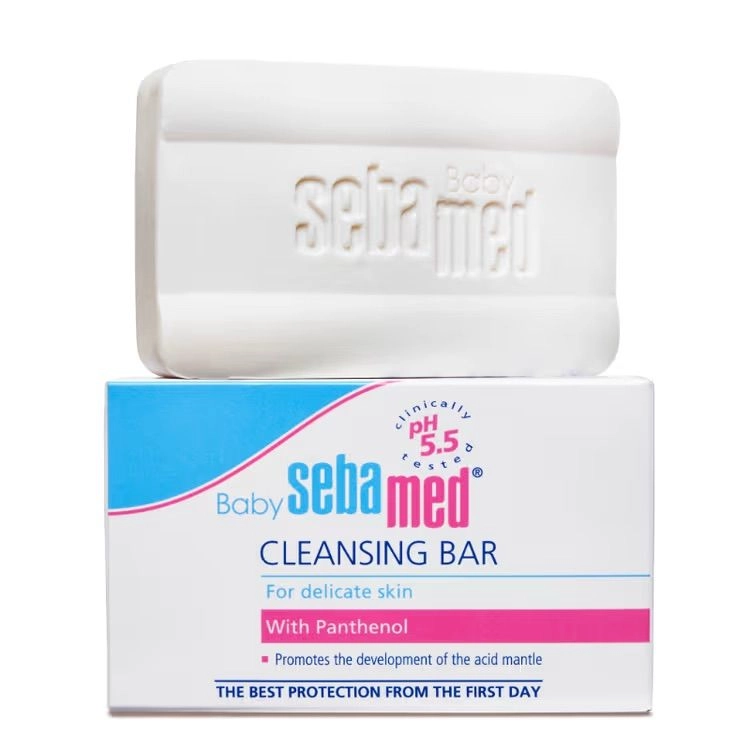 Baby Cleansing Bar, pH 5.5 , Newborn Bathing, Soap Free, Tear Free 100g