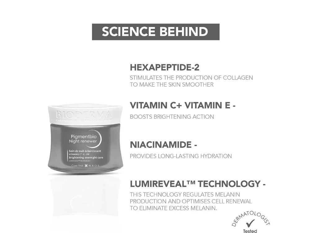 Bioderma Pigmentbio Night Renewer 50ml 5