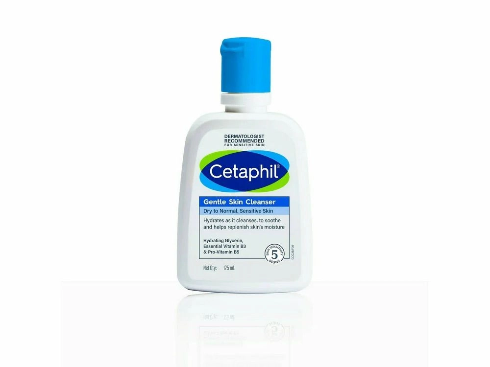Cetaphil Gentle Skin Cleanser (Dry to Normal, Sensitive Skin-125ml