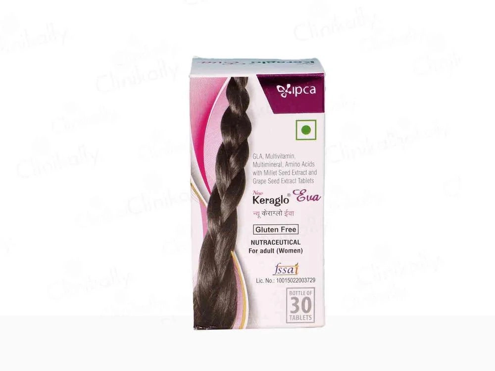 Keraglo Eva Tablets – Hair Growth Multivitamin for Women | 30 Tablets