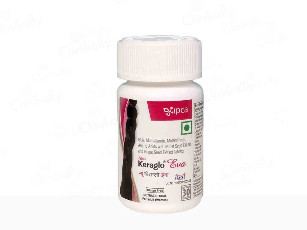Keraglo Eva Tablets – Hair Growth Multivitamin for Women | 30 Tablets 2