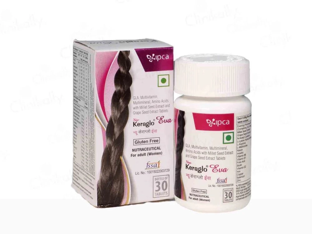 Keraglo Eva Tablets – Hair Growth Multivitamin for Women | 30 Tablets 3