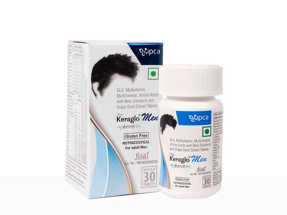 Keraglo Men Tablets – Hair Growth Multivitamin for Men | 30 Tablets 3