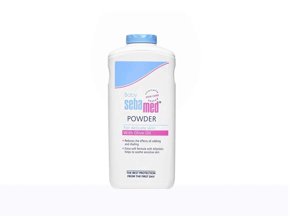 Baby Sebamed Powder 100g with Olive Oil | pH 5.5 Baby Talc for Delicate & Sensitive Skin 2