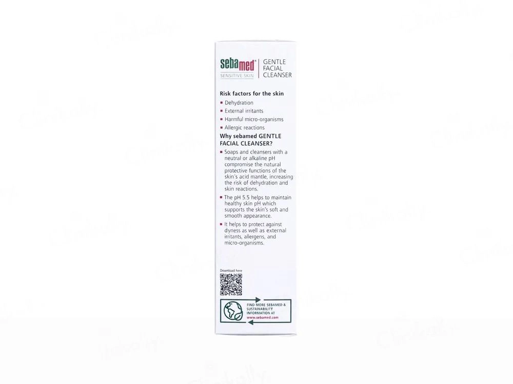 Sebamed Gentle Facial Cleanser 150ml pH 5.5 | Face Wash for Normal to Dry Sensitive Skin 4