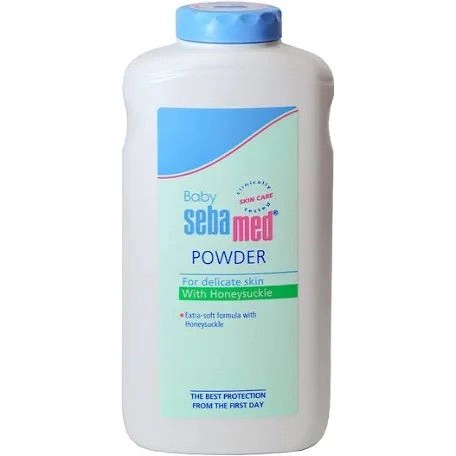 Baby Sebamed Powder 200g with Honeysuckle | pH 5.5 Baby Powder for Delicate Skin