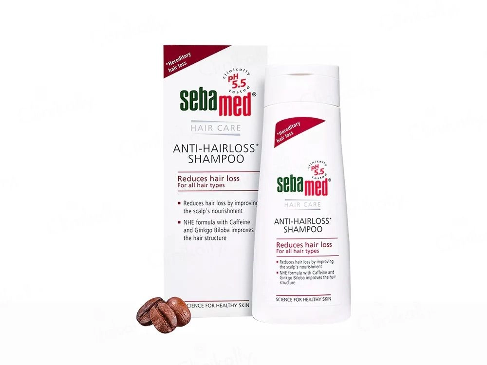 Sebamed Anti-Hairloss Shampoo 200ml pH 5.5 | Reduces Hair Fall with Caffeine & Ginkgo Biloba 2