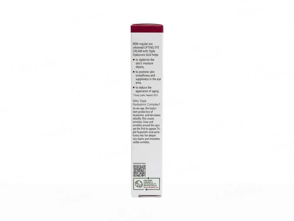 Sebamed Anti-Ageing Lifting Eye Cream 15ml | pH 5.5 | Triple Hyaluronic Acid + Coenzyme Q10 | Reduces Wrinkles, Dark Circles & Fine Lines | For Sensitive Skin 2