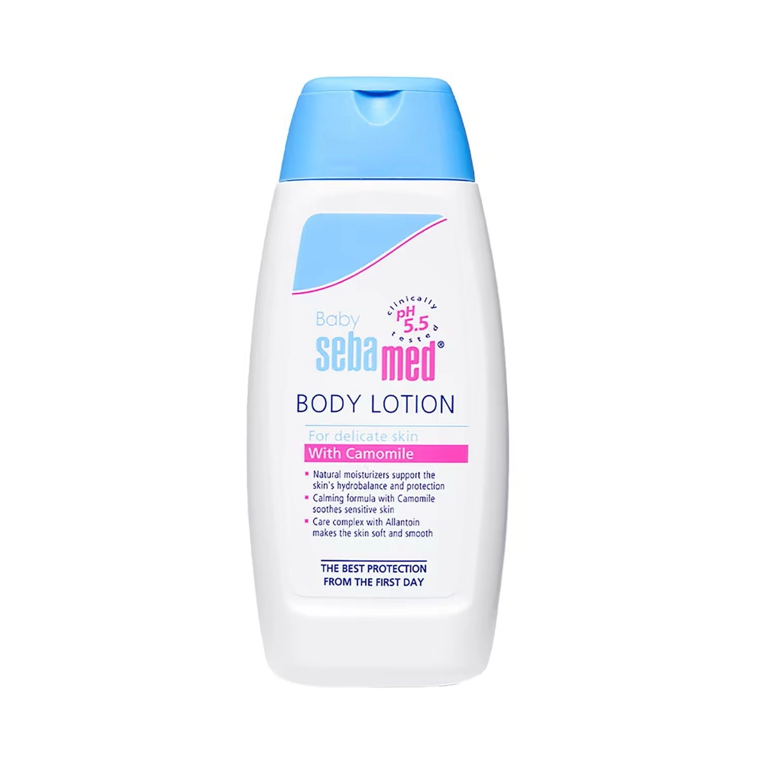 Sebamed Baby Body Lotion 200ml | pH 5.5 | With Chamomile for Delicate Skin | Deep Moisturizing & Soothing Lotion for Babies & Sensitive Skin