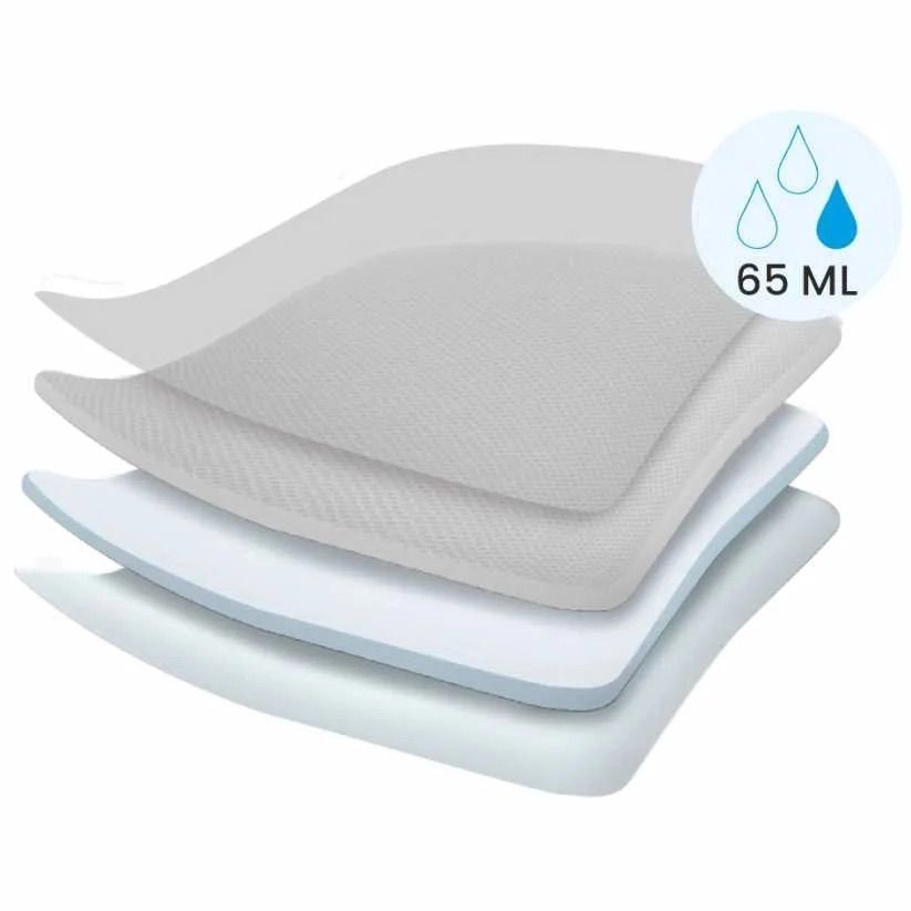 AgFix Ultra Foam Silver Dressing 10cm x 10cm (1Pc) | Antimicrobial Silver Wound Dressing | High Absorbency Foam for Heavily Exuding Wounds | Infection Protection & Fast Healing 2