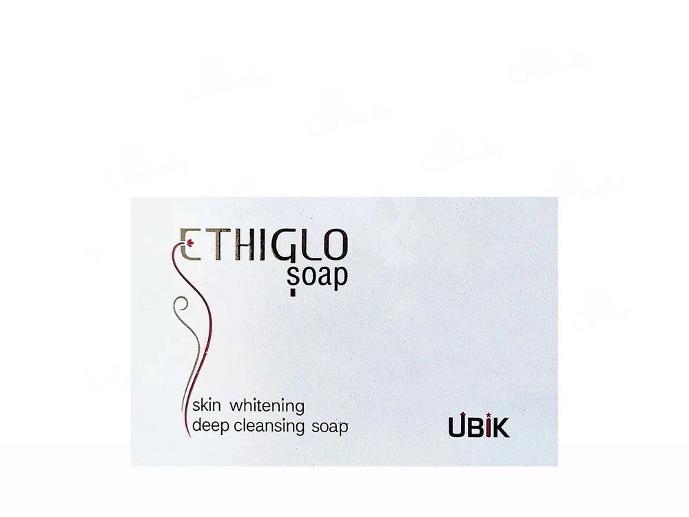 Ethiglo Skin Whitening Deep Cleansing Soap (75g) | Kojic Acid, Glycolic Acid & Glycerin Soap | Brightening & Pigmentation Control Bath Soap for Clear, Radiant Skin 1