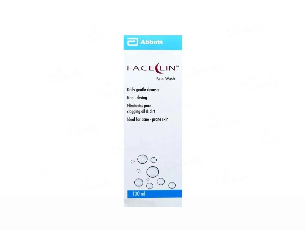 Facelin Face Wash by Abbott (100ml) | Gentle Daily Cleanser for Acne-Prone Skin | Non-Drying Oil Control Face Wash | Deep Pore Cleansing Formula 1
